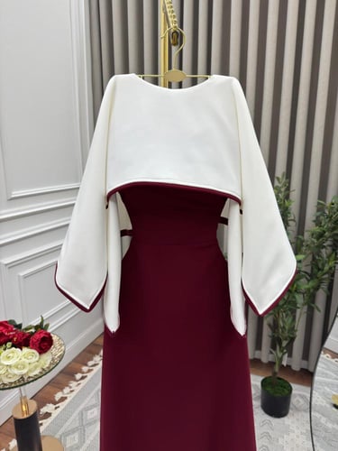 فستان باربي امتزاج الالوان