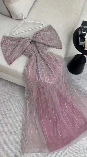 فستان سهره راقي مطرز