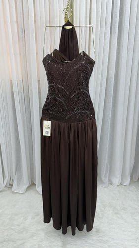 فستان سهره بني راقي