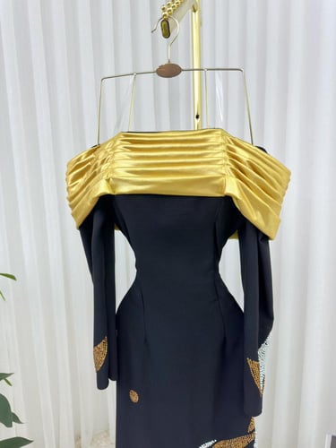 فستان سهره مطرز باربي