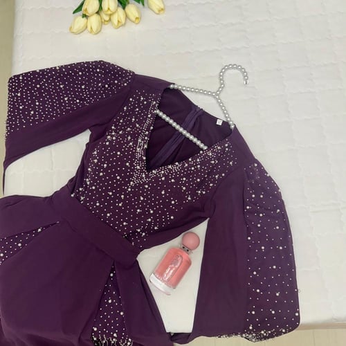 فستان سهره جورجيت فصوص