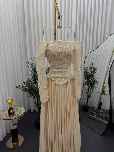 فستان سهره بيج