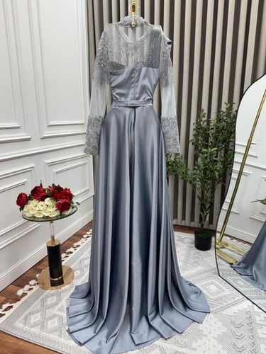 فستان سهرة راقي