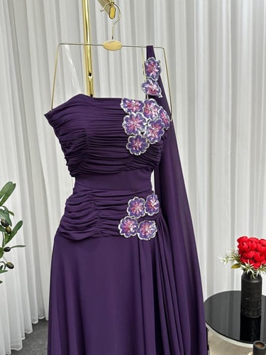 فستان موف راقي