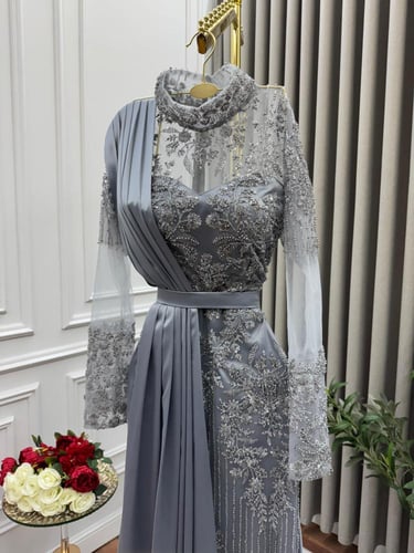 فستان سهرة راقي