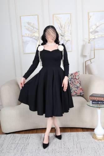 فستان ميدي راقي