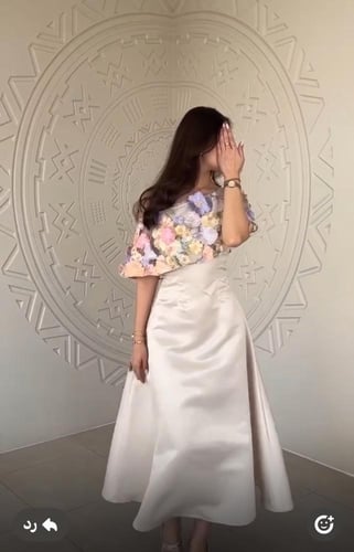 فستان مروج ورد