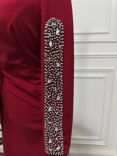 فستان لينا ناعم مطرز