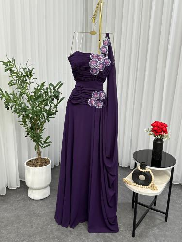 فستان موف راقي