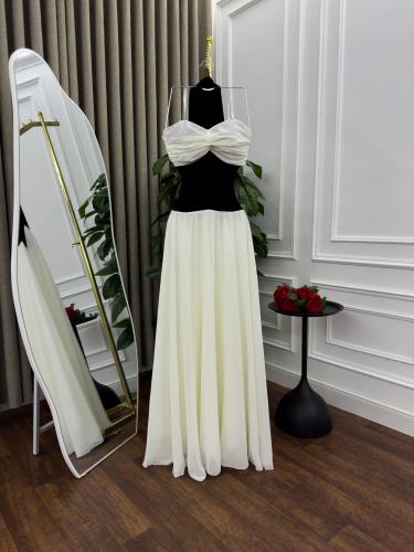 فستان شيفون راقي