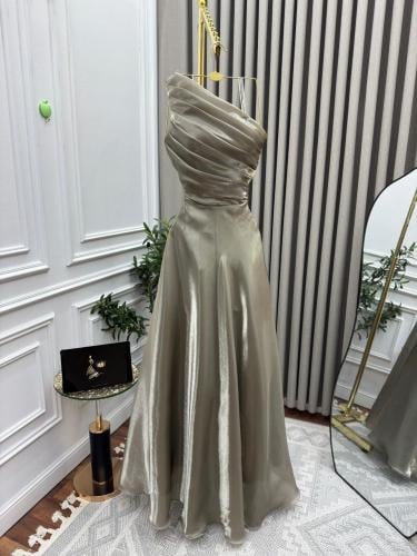 فستان سهره جازار لمعه