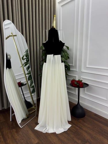 فستان شيفون راقي