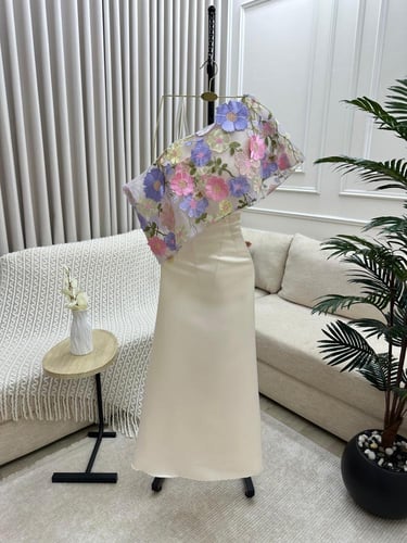 فستان مروج ورد