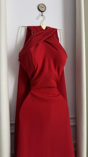 فستان سهره احمر