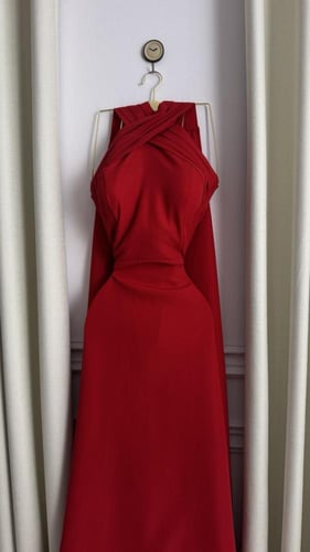 فستان سهره احمر