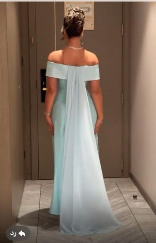 فستان باربي لمعة طلس