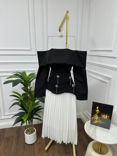 فستان ناعم كم