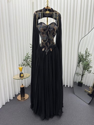 فستان سهره راقي اسود