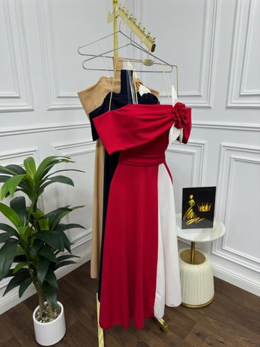 فستان ناعم 3 لون