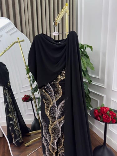 فستان سهره مطرز راقي