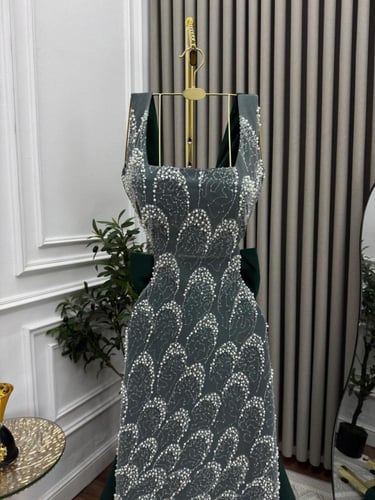 فستان سهره مطرز