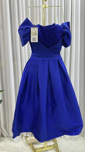 فستان نيلي شانطون