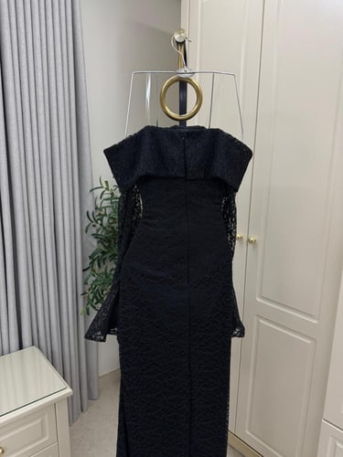 فستان ريناد دانتيل اسود