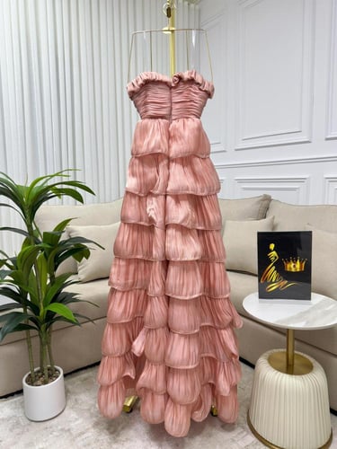 فستان طبقات راقي