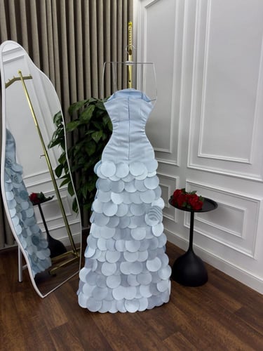 فستان ميكادو سماوي راقي