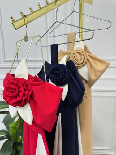 فستان ناعم 3 لون