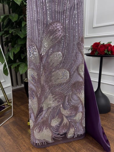 فستان راقي سهرة موف