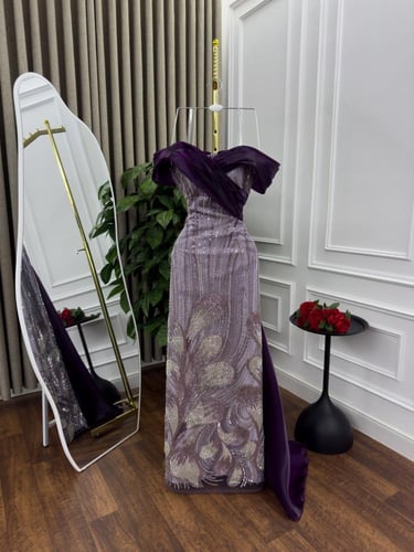 فستان راقي سهرة موف