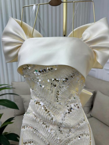 فستان سهره بيج