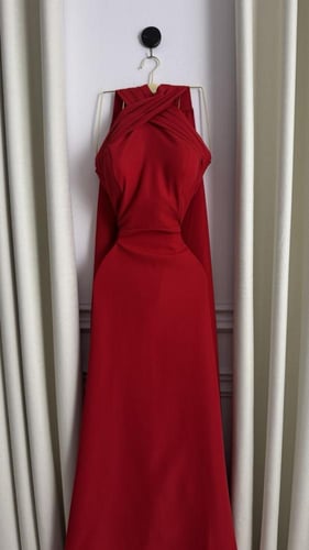 فستان سهره احمر