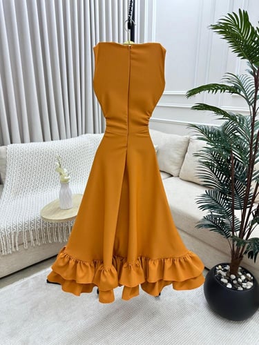 فستان رنيم ناعم