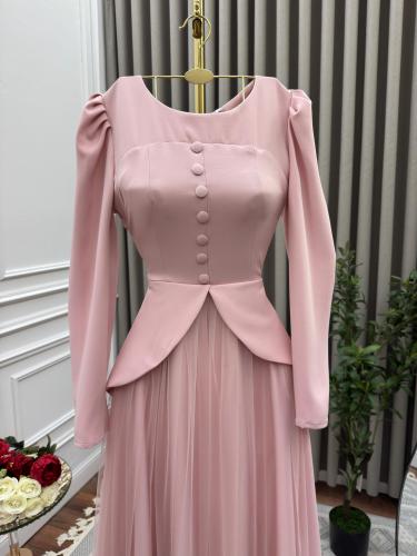 فستان بكسرات رافي