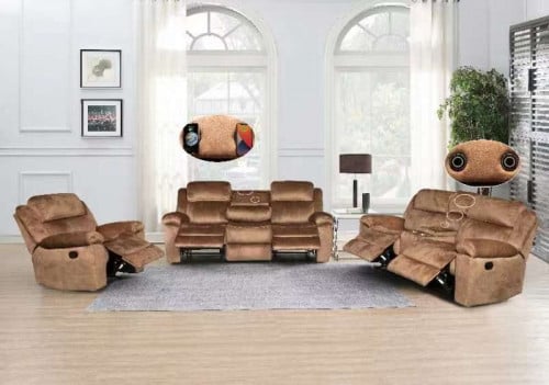 طقم اسرخاء صيني مكون من( 3-2-1) 6 اشخاص مع شاحن جو...