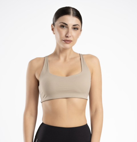 Yoga Sport Bra - Beige