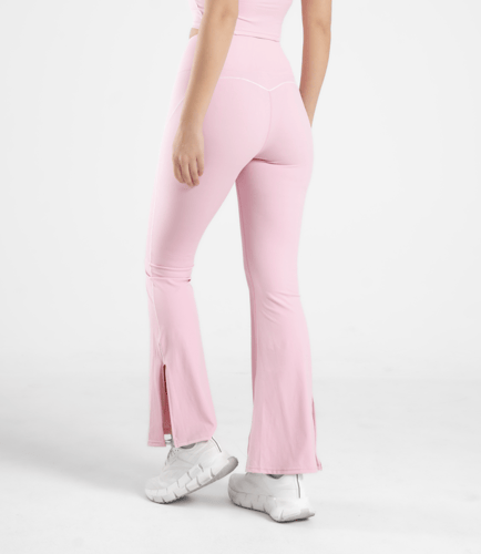 Flare Leggings - Pink