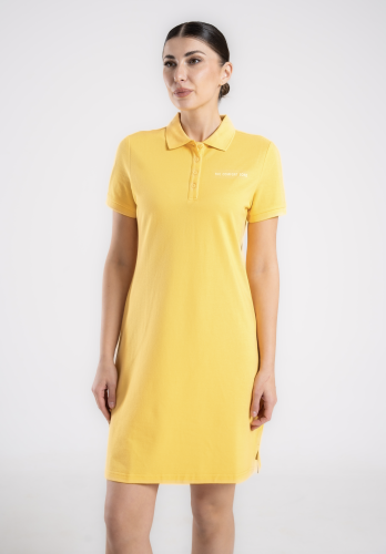Polo Dress - Yellow