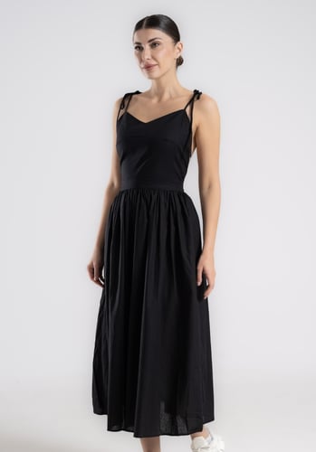 Flora Dress - Black