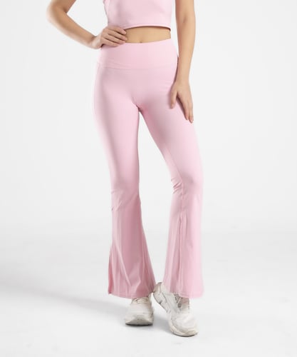Flare Leggings - Pink