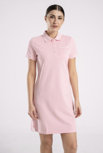 Polo Dress - Pink
