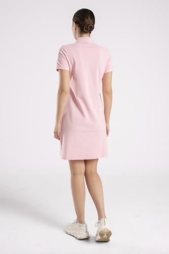 Polo Dress - Pink