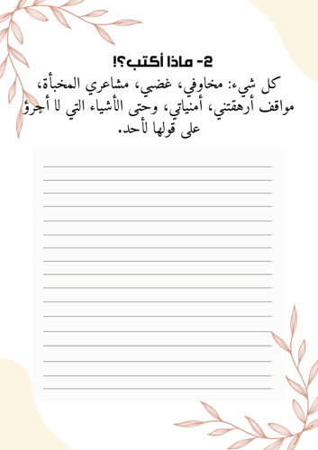 نوتة التشافي بالكتابة