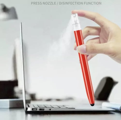 قلم يعمل على جميع الاجهزة وبخاخ رذاذ قابل للتعبئة