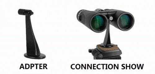 قاعدة توصيلة معدنية لتثبيت التلسكوب ثنائي العينين...