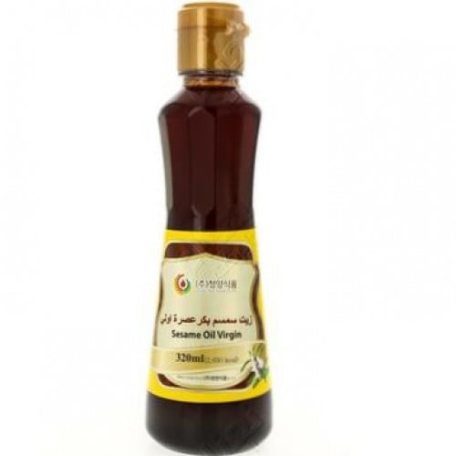 زيت السمسم بكر عصرة اولى 320 مل _ كوريا الجنوبية