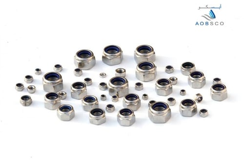 DIN985, Lock Nut , Grade 4.8, White Zinc Plated, S...