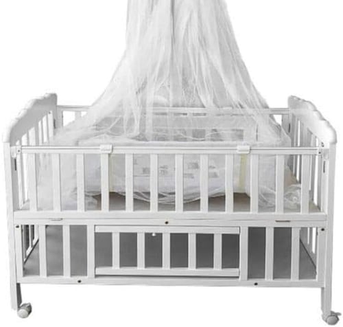 سرير خشبي هزاز 120 ×70